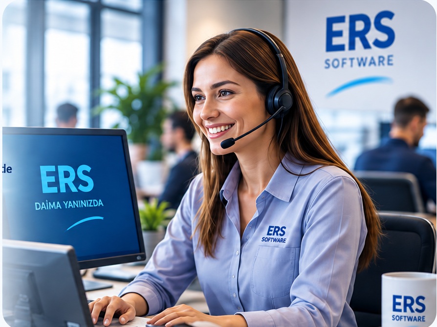 ERS Software uzman destek ekibi